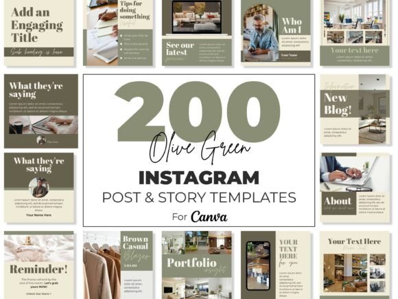 A Practical Guide to Evaluating Olive Green Instagram Canva Templates