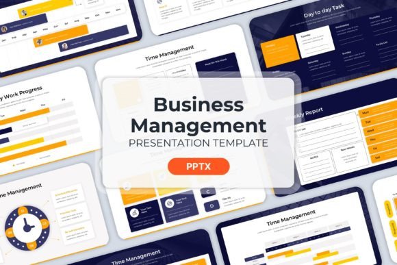 Business Management - PPT Templates: Professional Presentation Design