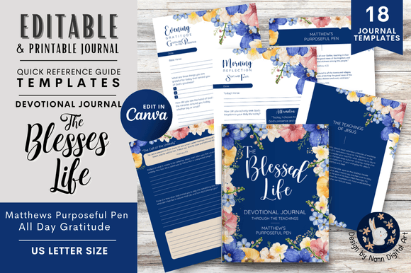 Cultivating a Thankful Heart: A Guide to The Blessed Life Devotional and Gratitude Journal