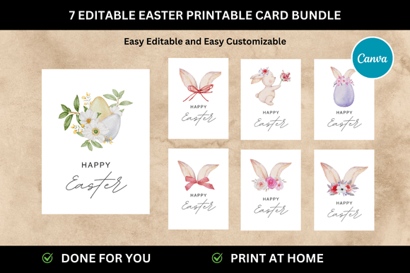 Effortless Holiday Greetings: How 7 Easter Printables Card Templates Can Transform Your Season
