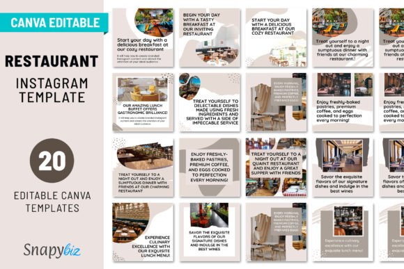 Elevate Your Brand: A Deep Dive into Restaurant IG Canva Story Templates