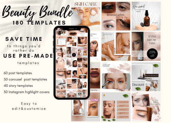 Elevate Your Brand with Instagram Beauty Templates