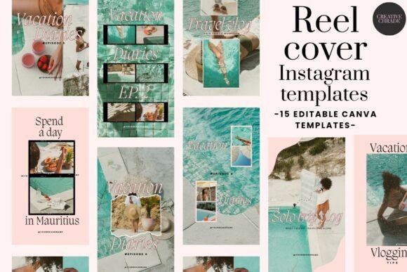 Elevate Your Feed with Instagram Reel Cover Canva Templates