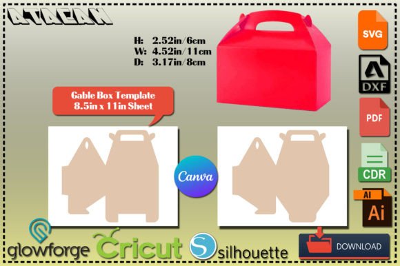 Maximizing Impact with Gable Box Templates Cricut Favor Box: A Strategic Guide for Makers and Businesses