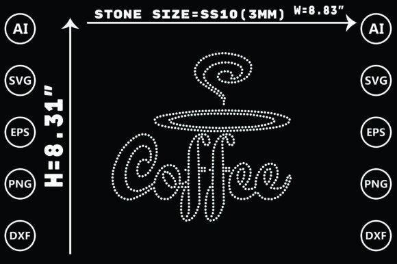 Practical Integration: How to Use Coffee Rhinestone Templates Design in Your Creative Workflow