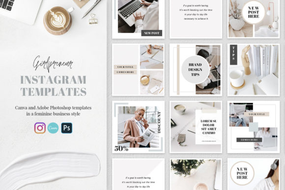 Streamline Your Brand: Business Canva Instagram Templates