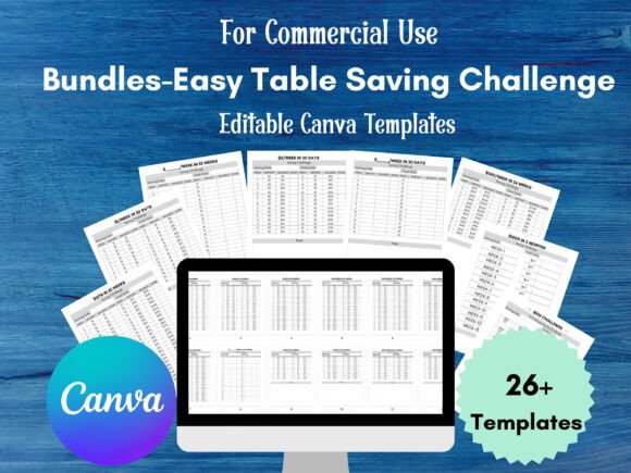 Unleash the Fun of Financial Management: Why Canva Savings Challenge Templates Are Your Secret Weapon