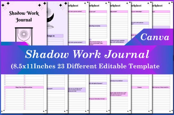 Unlocking Inner Growth: The Strategic Rise of Shadow Work Journal Canva Templates