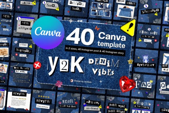 Y2K Denim Vibes Canva Templates: A Practical Evaluation for Your Brand